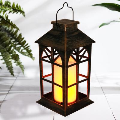 China Battery Operated Lighting Home Lanterns Flameless Plastic Table Candle Lanterns Battery Operated For Christmas Holiday for sale