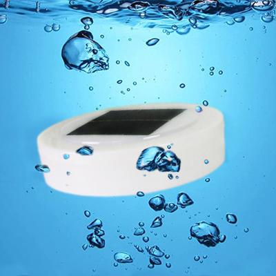 China Garden Round LED Swimming Pool Floating Solar Light Swimming Underwater Lighting For Outdoor Decoration for sale