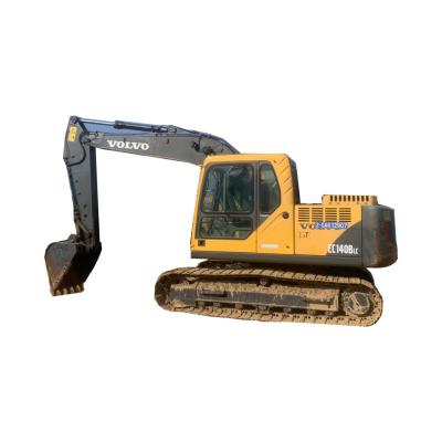 China 14T Used Used VOLVO Crawler Excavator EC140 EC140B EC140BLC For Sale 0.65mÂ ³ for sale