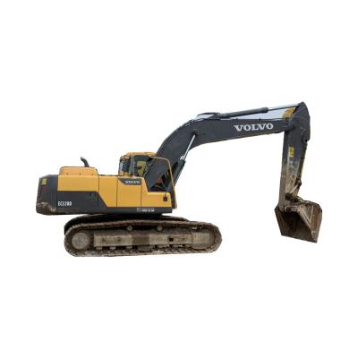 China Cheap excavators for sale 2020 Volvo 220 excavator Volvo EC220D 210 uesd excavator in running 1.1m; ³ for sale