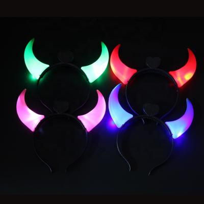 China Headwear Light Up Led Moving Rabbit Bunny Ears Headband Cute Festival Birthday K34 LED Hairbands Crown Hairband LED Luminous Moving Rabbit for sale