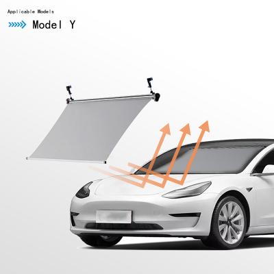 China Sun Protection Customized Logo Car Windshield Sun Shade Shade Protector Blocks UV Rays Car Front Window Sunshade for sale