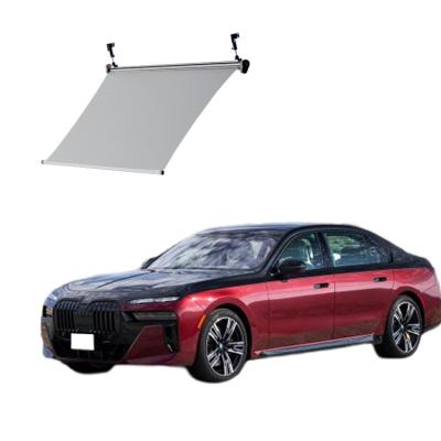 China Sun Protection Customized Automotive Accessories Smart Retractable Environmental Front Windshield Sunshade for sale