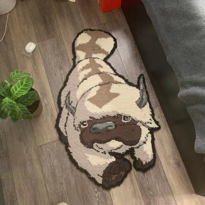 China Hot Sale Washable Fashion Appa Rug Inspired By Avatar Korra's Last Airbender Flying Bison Legend Blanket for sale