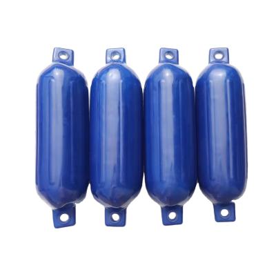 China Boat Material Fitting Vinyl UV Resistant Inflatable Double-Eye Ribbed Boat Fender Marine Buoy for sale