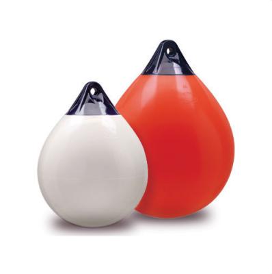 China Marine Grade PVC Boat Round A Series Marker Beacon Boat Fender Ball Round Anchor Beacon for sale