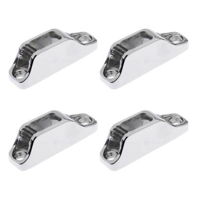 China Boat Marine Accessories Sailing Casting Hot Sale 316 Stainless Steel Inox Jam Cleat for Sailboat Yacht for sale