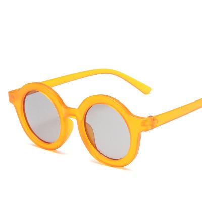 China Fashion Sunglasses Retro Children's Round Sight Round Sunglasses Small Shape To New Children's Sunglasses Cute Children's Anti-blue Lenses for sale