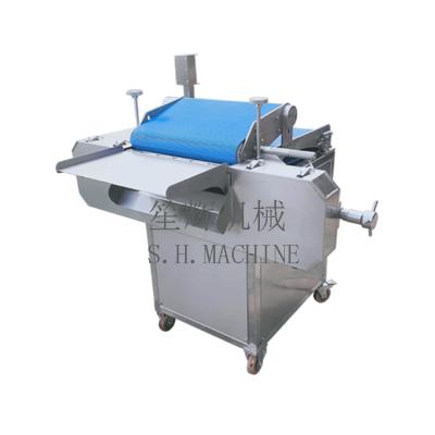 China Commercial Hotels Meat And Fish Horizontal Slicer Fish Slicing For Food Factory Pork Chicken Breast Meat Cutting Machine for sale