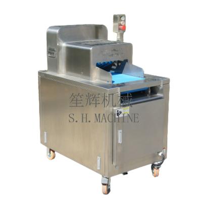 China Chicken Cutter Automatic Chicken Cutter Spare Ribs Carving Machine Fish Meat Dicer Frozen Duck Cutter for sale