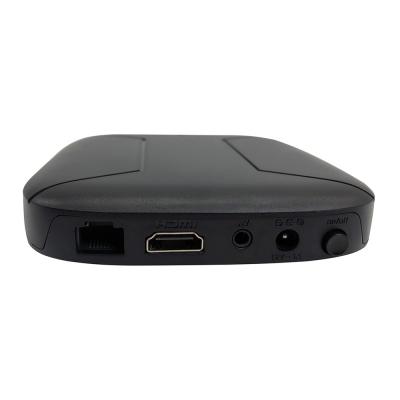 China Caja que fluye elegante negra de Internet TV del OS Wifi de Android 9,0 del set-top box de IPTV en venta