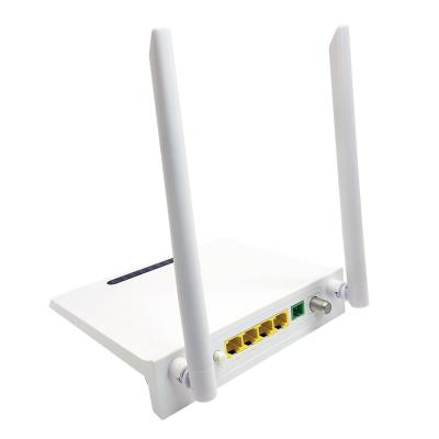 China 2×2 MIMO XPON ONU Optical Fiber 1GE 3FE Wifi WDM AGC CATV ONT for sale