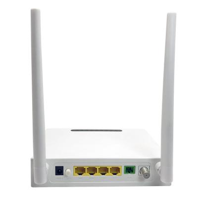 China Dual Mode XPON GPON ONT CATV 1GE 3FE WIFI WDM AGC ZIKUN ZC-500WT for sale