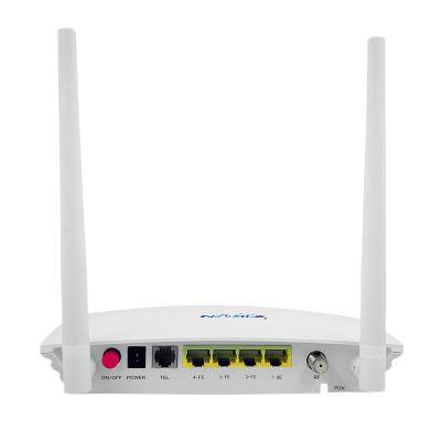 Chine WDM CAG de ZC-520T GPON Ontario CATV ONU 1GE 3FE 1POTS WIFI pour des solutions de FTTx à vendre