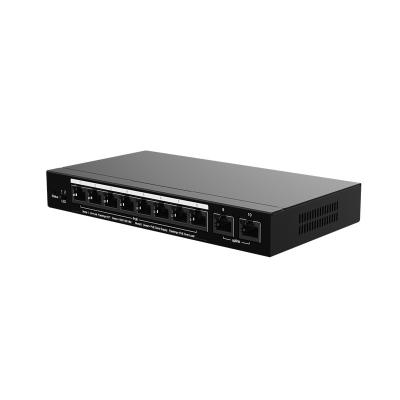 China Gehandhabter 10 Portpoe Gigabit-Schalter ZC-2010P 70W IEEE 802.3at/IEEE 802.3af zu verkaufen