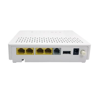 中国 FTTH ZC-500N XG PON ONU光ファイバー4GE 1VOIP 2USB GPON ONT 販売のため