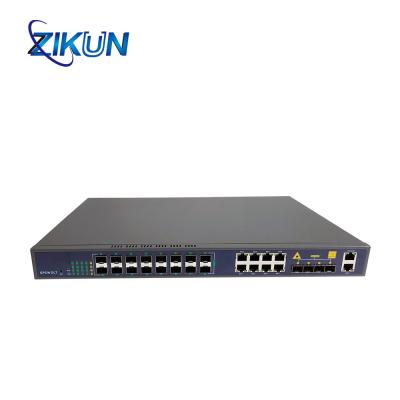 China FTTx Optical Fiber 4 Port EPON OLT RJ45 4GE SFP Ports For Enterprise Campus Network for sale