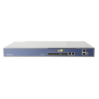 China FTTH GPON 4 PORT GEPON OLT Fiber Network 20KM Distance ZC-P1004G for sale