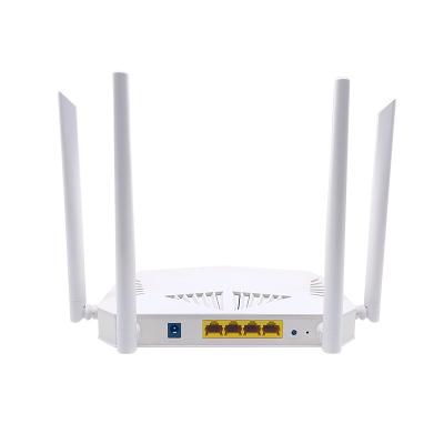 中国 4GE 5dBi AX1800 WiFiの網のルーターMU-MIMO ZC-R550のデュアル バンドの無線ルーター 販売のため