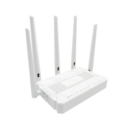 China AX3000 WiFi 6 GPON ONU 4GE 1POTS 10Gbit/s OFDMA Multi-user EasyMesh for sale