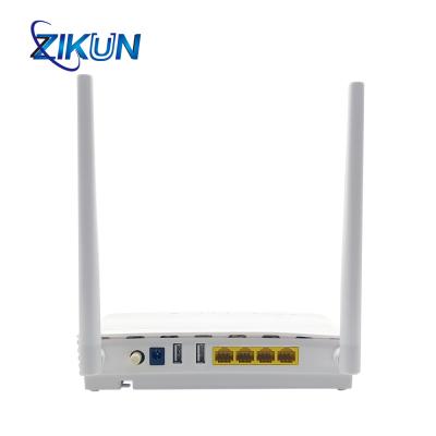 China FTTH 2.4G 5G GPON ONT 4GE AC1200 WiFi 5 Dual Band GPON ONU en venta