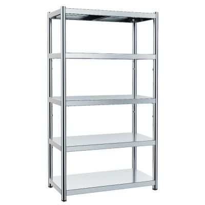 China Sustainable Four Tier Stainless Steel Kitchen Microwave Oven Rack Stand Shelf for sale