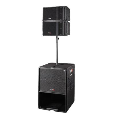 China Tasso T2 Active speakers passive type 10inch top speaker PA line array system for small performance for sale