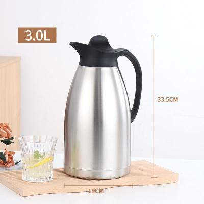 China Viable High Quality Best Price Modern Double Walled Insulated Design Stainless Steel Coffee Thermal Steel Carafe for sale