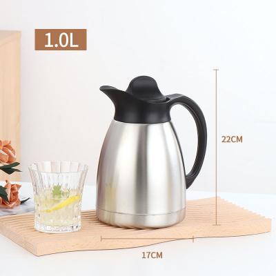 China Durable Professional Commercial Stainless Steel Vacuum Insulated Large Thermal Coffee Carafe Teapot Trade for sale