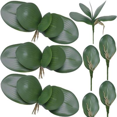 China Celebration Plant Artificial Phalaenopsis Orchids Leaves Artificial Plants for sale