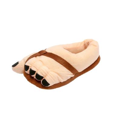 China 2021 Wholesale Home Indoor Plush Winter Slippers Cartoon Men's Bedroom Breathable Warm Bedroom Shoes for sale