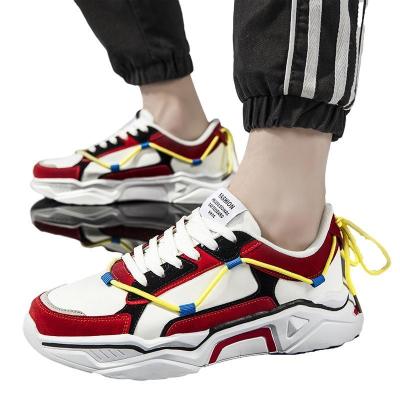 China Fashion Trend Ins Fashion Brand Sneakers Breathable Men's Dad Casual Shoes Summer Running Shoes for sale