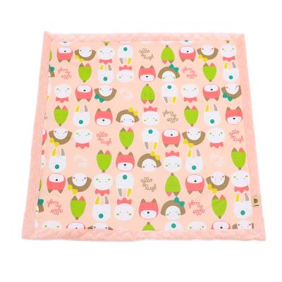 China 100% Polyester Digital Printed Durable Nursery Anti-Static Reversible Blanket Warm Blanket For Girls Boys Kids With Thick Filling for sale