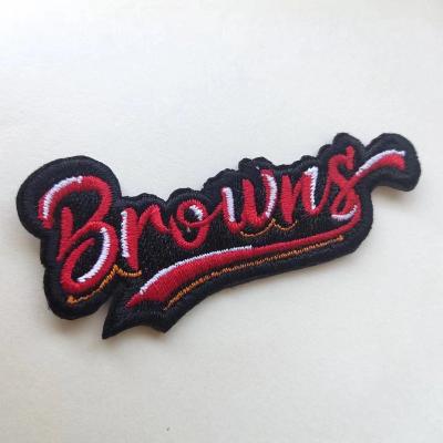 China Sustainable Professional Custom Embroidered Garment Patches, Protruding Patterns, Soft Edges for sale