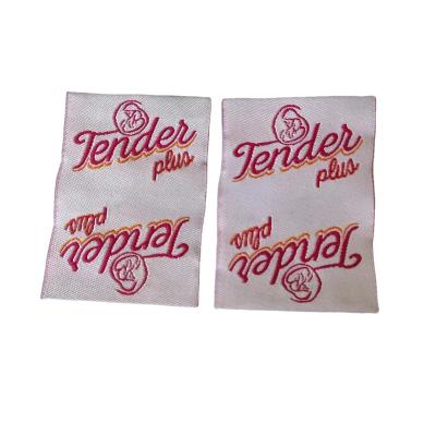 China Viable accept custom branded apparel label apparel label side label woven label customization orders for sale