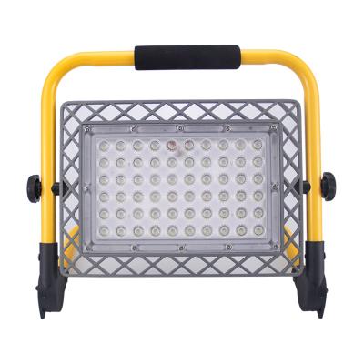 China LANDSCAPE Floodlight 80wled Rechargeable Waterproof Outdoor Lights by 16000 Battery Construction Lamp for sale