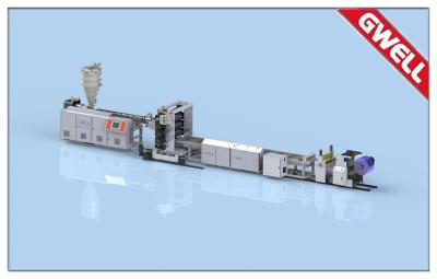 China Transparent PVC Soft Curtain Sheet Extrusion Line Single Screw Extruder for sale