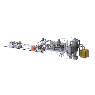 China CHINA GWELL Crushed PET  flakes extrusion machinery high capacity range: 200kg/h - 1500kg/h for sale