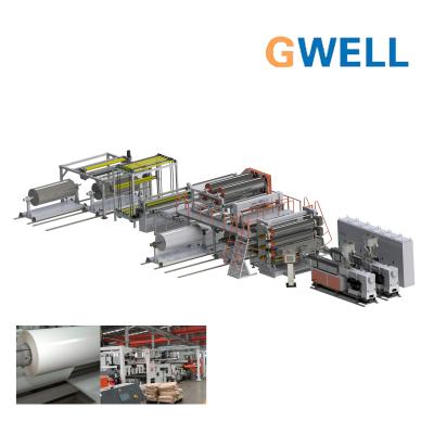 China TPU Hot Melt Sheet Making Machine TPU Sheet Production Line for sale