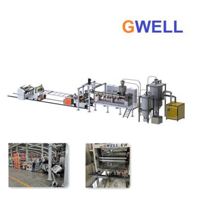 China PETG Decorative Sheet Production Machine APET Sheet Extrusion Line 600KG H for sale