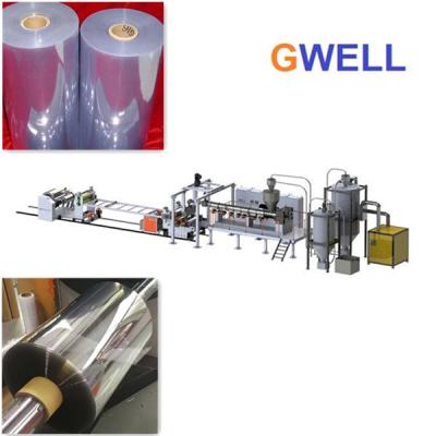 China PETG Sheet Making Machine PET Transparent Film Production Line Twin Screw Extruder for sale