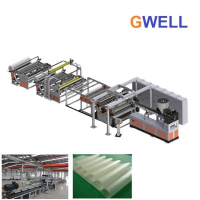 China EVA Cast Film Extrusion Line EVA Film Making Machine 2200mm Automobile Safety Glass for sale