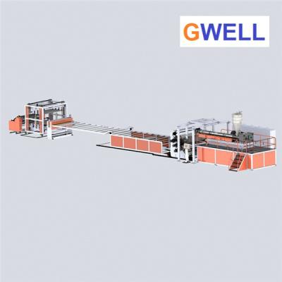 China 0.4mm Transparent Soft Pvc Sheet Manufacturing Machine Pvc Single Screw Extruder for sale