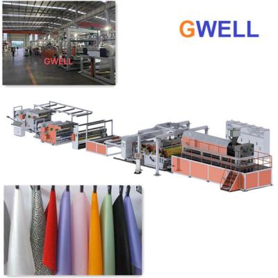 China Composite Cloth Tpu Film Extrusion Machine for sale