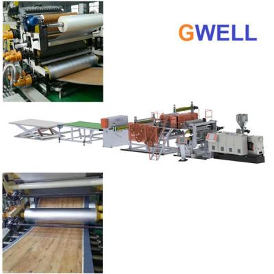 China Automatic SPC Flooring Making Machine Spc Floor Extrusion Machine for sale