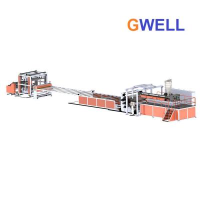 China Rigid PVC Sheet Extrusion Machine Line Pvc Board Production Line 550KG H for sale