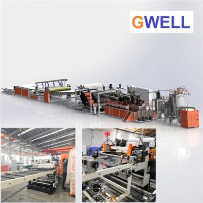 China PMMA Transparent Plate Extrusion Machine The Belt And Road Special Products for sale