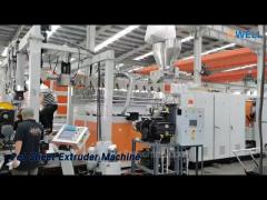 GAG Pet Sheet Extruder Machine Three Layers Single / Parallel Twin Screw