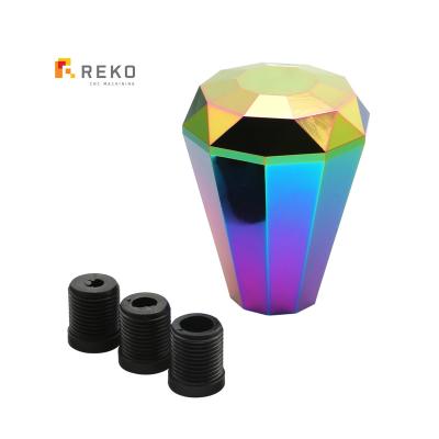 China Custom Machining Automotive Parts OEM CNC Precision Car Parts Gear Shift Knob Cover for sale