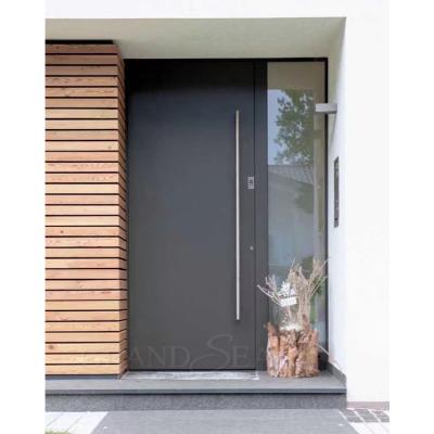 China Front Pivot Commercial Interior Exterior Modern Main Door Sound Insulation Wooden Wooden Doors For Home for sale